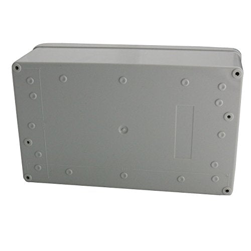 Ogrmar Plastic Dustproof IP65 Junction Box DIY Case Enclosure 10x6x4 - size: 10" x 6" x 4"