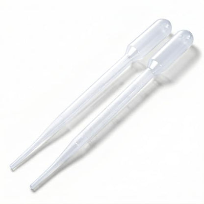 3.5mL Transfer Pipette - Disposable Transfer Pipettes Dropper 150mm Length, Bulb Draw, Capacity 3.5mL, Graduated to 1mL, Suitable for Science Labs, Medicine, Essential Oil, 500 Pipet/Box