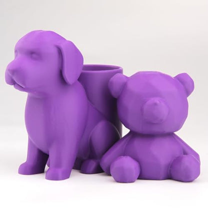 eSUN PLA+ Filament 1.75mm Purple 1KG, 3D Printer Filament - color: 1kg-purple