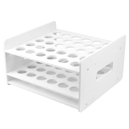 Tube Display Rack 30-Hole Craft Scissor Holder Art Craft Supplies Organizer Multi-Function Shear Holder for Children Desk Organizers School Home Classrooms