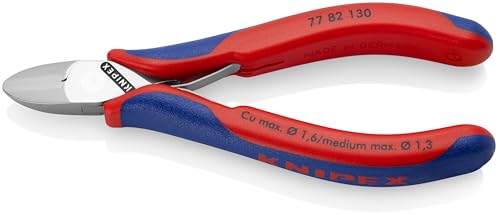 KNIPEX Tools 77 82 130 Electronics Diagonal Cutters, 5-1/4"