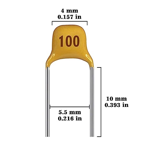 24 Values Monolithic Ceramic Capacitor Assortment Kit 10pF 20pF 30pF 47pF 56pF 68pF 100pF 220pF 330pF 680pF 1nF 4.7nF 10nF 47nF 100nF 0.15uF 0.22uF 0.33uF 0.47uF 0.68uF 1uF 2.2uF 4.7uF 10uF