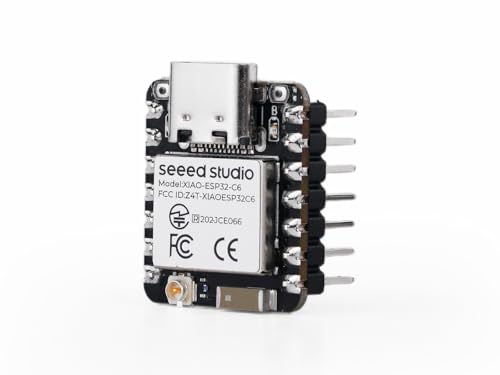 Seeed Studio XIAO ESP32C6 (Pre-Soldered) - color: ESP32C6, size: Pre-Soldered