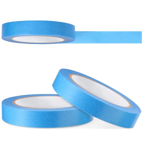 Glenmal Laboratory Labeling Tapes, 164 Ft x 3/4 Inch, Blue, 3 Rolls - color: Blue