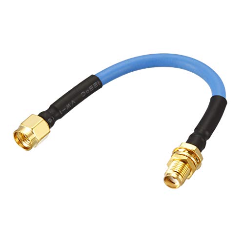 uxcell SMA Extension Cable SMA Male to SMA Female RF Coax Cable RG402 0.1M/0.33Ft