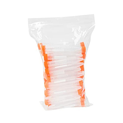 PEKYBIO 15ml Centrifuge Tubes with Leak-Proof Screw Cap, Sterile Plastic Test Tubes Conical Bottom, 50Pcs - size: 15ML Concial Bottom