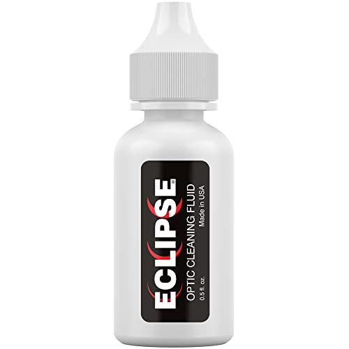 Eclipse Optic Cleaner for Sensors and Lenses - Digital Sensor Cleaner Solution - Camera Cleaning Fluid for Lenses, Sensors, Cameras, Binoculars, and Other Optical Products - Dropper Tip (15ml) - 0.5oz - size: 0.5oz, style: Eclipse