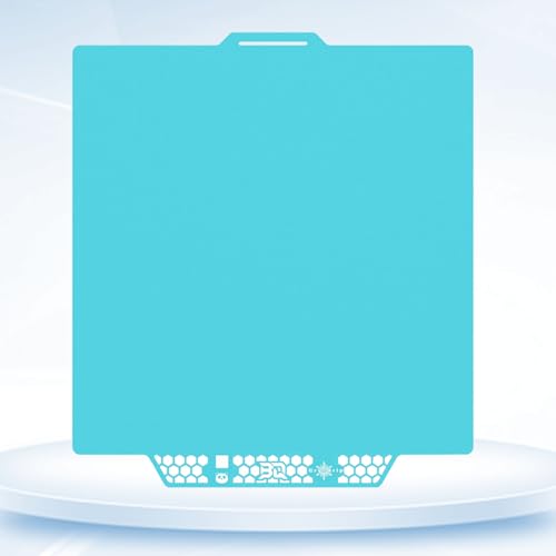 3D Printer Build Plate CryoGrip Pro Glacier Build Plate for Bambulab P2S/X1/X1C/X1E/P1P/P1S/A1/X2D 3D Printers, Panda Build Plate Double-Sided Fine Textured Spring Steel Sheet 257x257mm