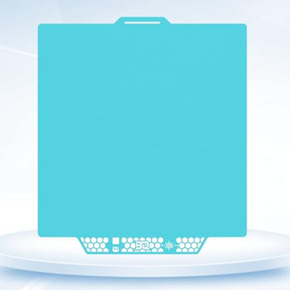 3D Printer Build Plate CryoGrip Pro Glacier Build Plate for Bambulab P2S/X1/X1C/X1E/P1P/P1S/A1/X2D 3D Printers, Panda Build Plate Double-Sided Fine Textured Spring Steel Sheet 257x257mm
