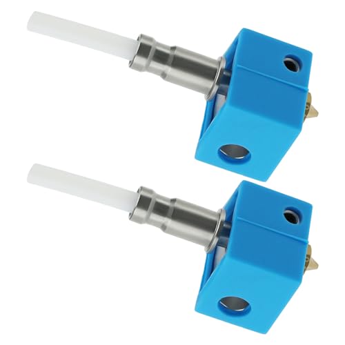 2 Set 0.4mm Print Head Hotend Nozzle with Silicone Sock Compatible with Anycubic Kobra and Compatible with Kobra NEO 3D Printers Accessories Hot End Kit