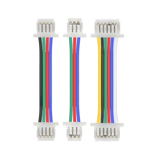 JST SH 1.0mm Connector Kit with Cables, 3-12Pin Housing JST Adapter