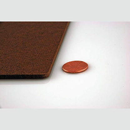 11x17 Clipboard with Jumbo Metal Clip. 19.5in Length Extra Large Brown Hardboard Clip Board for Drawing, Engineering, Drafting, Art, and More. Landscape Tabloid Ledger Size Document Holder