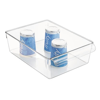 iDesign Fridge Storage Bin, Clear - style: Pack of 1