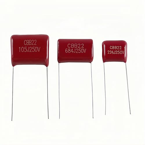 30 Values 300 Pieces Metallized Polypropylene Capacitor Kit CBB22 100V-250V - style: 100V-250V 300pcs
