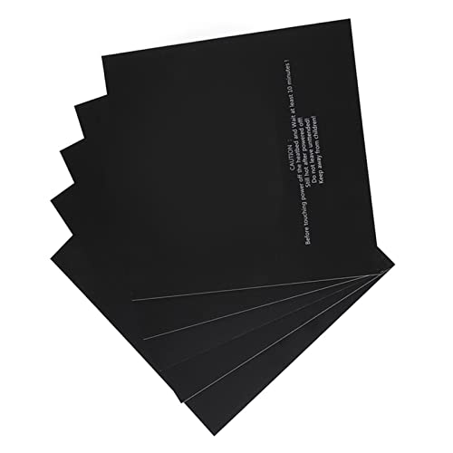 3D Printer Heated Bed Stickers 5 Pack 220mm