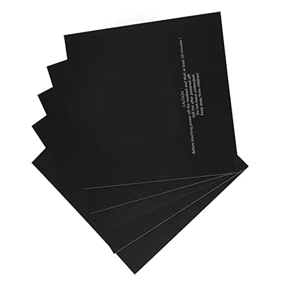 3D Printer Heated Bed Stickers 5 Pack 220mm