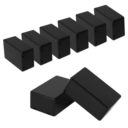Project Box 8 Pieces Electrical Box Small Junction Box ABS Plastic Enclosure Power Electronic Case Black 2.76" x 1.77" x 1.14"(70 x 45 x 29mm) - color: Black, size: 2.76" x 1.77" x 1.14"