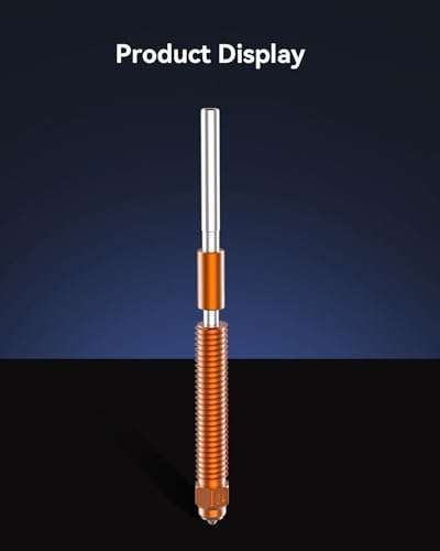 Creality Official K2 Plus Nozzles, 0.4mm 1PCS Unicorn Quick-Swap 3D Printer Nozzle Kit, Copper Alloy and Hardened Steel Nozzle Suitable for Creality K2 Plus, K2, Creality Hi Combo - style: 1P-0.4