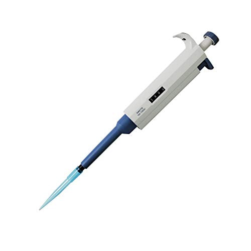 Variable Volume Single Channel Pipette, Adjustable Pipettor, 100-1000 microliter - size: 100-1000µl