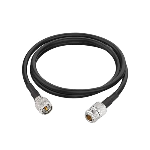 MINI-UHF Adapter MINI-UHF Male to N Female RG58 Cable 3.3 feet - color: N Female to MINI-UHF Male Cable