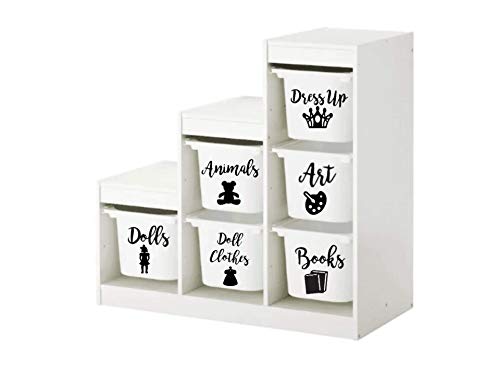 Toys Storage Organization Labels