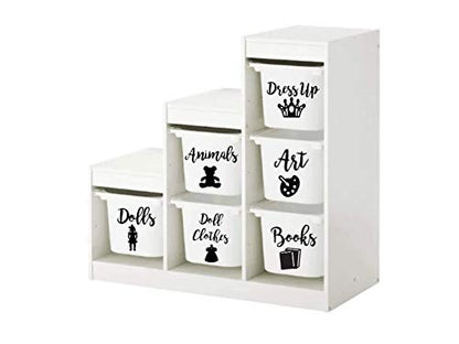Toys Storage Organization Labels