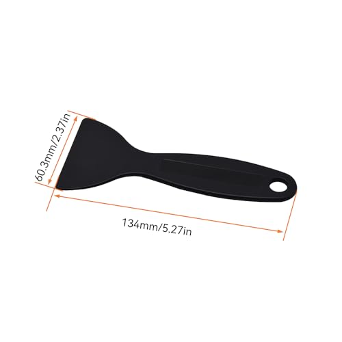 5PCS Resin Scraper, Plastic Spatula Paint Scrapers Flexible Putty Knife Air Bubble Remover Sticker Installation Tool for 3D Printing Resin Removal, Spackling, Patching, Decal, Wallpaper
