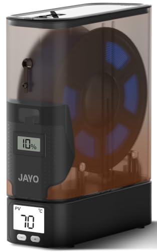 JAYO J1 Filament Dryer Box for 3D Printer Filaments, 150W PTC, Up to 70°C - color: J1 Black