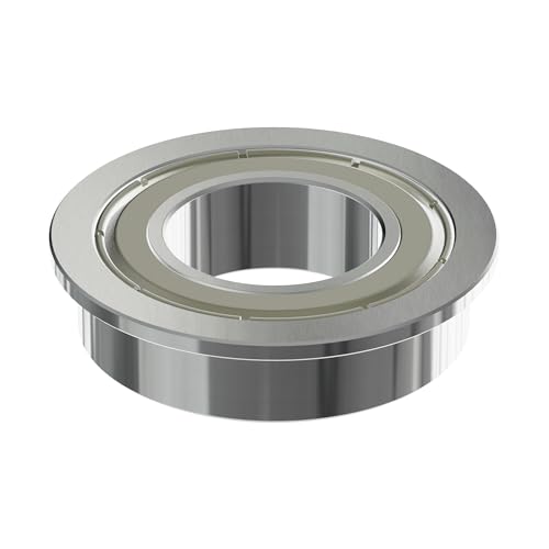 5PCS F682ZZ Flange Ball Bearing, 2x5x2.3mm, Miniature - size: F682ZZ Size2×5×2.3mm