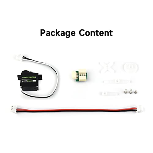 Waveshare 2.3kg Serial Bus Servo, Two-Way Feedback, Servo/Motor Mode Switchable, Conpact Size, 300° Rotation Angle