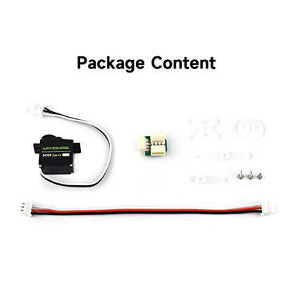 Waveshare 2.3kg Serial Bus Servo, Two-Way Feedback, Servo/Motor Mode Switchable, Conpact Size, 300° Rotation Angle