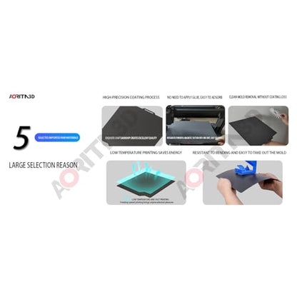 AFP Low Temperature Printing Plate/Sheet(Not PEI Sheet) Build Plate 185x185mm for Bambu Lab A1 Mini (Bambu Lab A1 Mini) - size: Bambu Lab A1 Mini