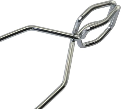 MEETOOT 4pcs Steel Wire Test Tube Clamp 145mm Fit for 5-40mm Tube for Laboratory Experiment Testing Holder Tool