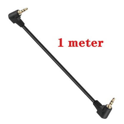 Right Angle Cable, Gold Plated 90 Degree - size: 1 meter