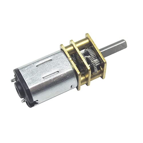 CHANCS Variable Speed Motor N20 6V DC 20RPM Gearbox Micro Electric Motor with Torque Geared for Electronic Toys Mechanical Arms - size: 20RPM, style: 1PC