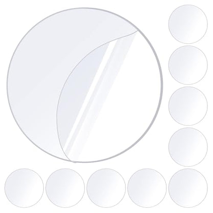 ZOMPAGO Heavy Duty Double Sided Mounting Circle Tape Picture Hanging 10PCS - size: 10PCS（Circle）