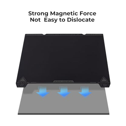 Creality K1 Max Build Plate Kit 315 * 310mm, High-Strength Spring Steel Platform with Smooth PEI Surface and Soft Magnetic Sticker for K1 Max, Ender 3 Max Neo, Ender 3 S1 Plus 3D Printers - style: K1 Max Smooth PEI Plate