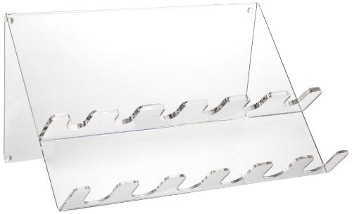 Heathrow Scientific HD20620 Clear Acrylic 6 Place Pipettor Station - size: 6 Place Pipettor Station