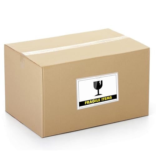 Chinco 50 Pack 4" x 6" Clear Adhesive Pockets, Index Card Pockets With Top Open Loading, Plastic Labels Holders for Organizing Storage Bins, Library Card, Drawer, and Protecting Your Cards - size: 4.3 x 6.3 Inches