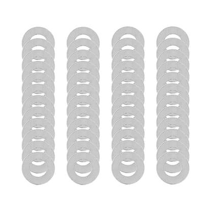 M4x8mm Steel Thin Flat Washer Set for M4 Bolt Electronics Repair - size: M4X8