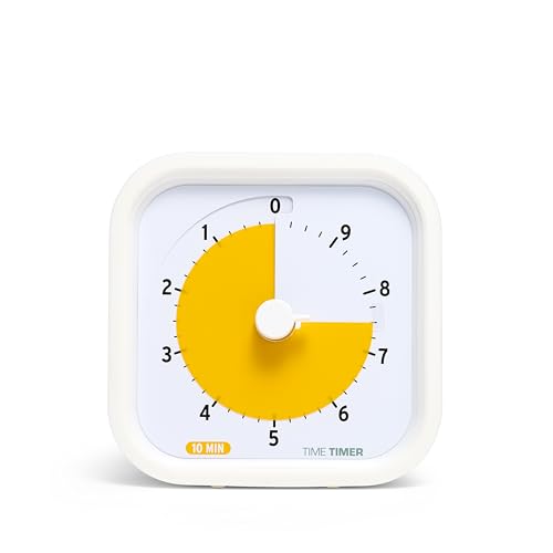 TIME TIMER 10 Minute MOD Education Edition ⁠— Visual Timer with Desktop Software for Kids Classroom Learning, Productivity Timer, Study Tool and Office Meetings with Silent Operation (10min) - size: (Pack of 1), style: 10 Minute