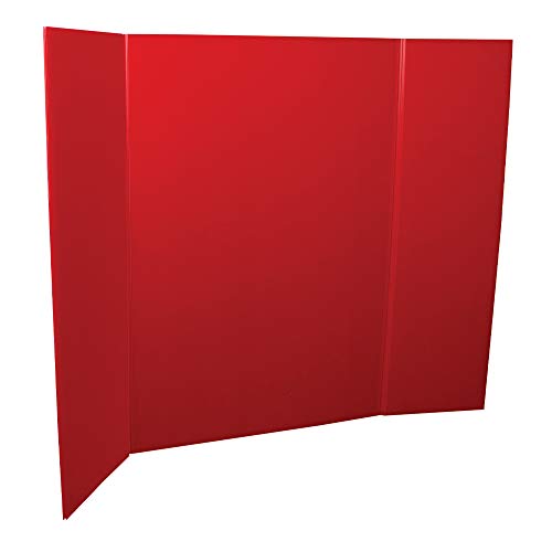 Light Weight Water Proof Corrugated Plastic Display Sign Board for Presentations, School, Office Professional Quality (Red, 1 Pack) - color: Red, size: 1 Pack