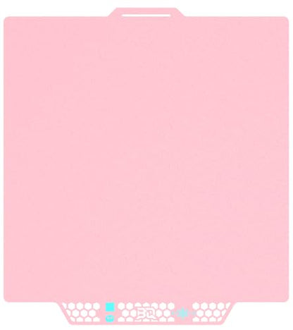 BIQU CryoGrip Pro Glacier Plate for Bambu-Lab X2D,P2S,P1P,P1S,X1C,X1E,A1 - color: Glacier Pink, size: X2D/P2S/P1/X1/A1