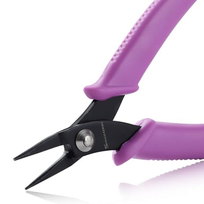 SPEEDWOX 5.5 Inches Mini Long-Nose Pliers Round Nose Smooth Jaw - size: 5.5" Round Nose