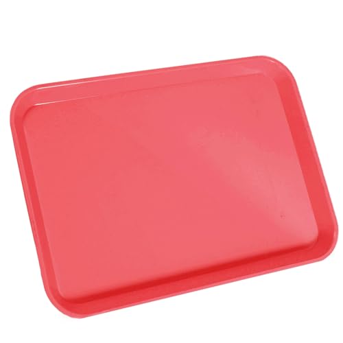 LA MIERE 1Pcs Autoclavable Dental Procedure Tray Lockable Set up Flat Trays Size B (Ritter),Plastic Instrument B-Lok Flat Trays, 13.25 x 9.75X 0.875 Inches (1, Viva Magenta) - color: Viva Magenta, size: 1