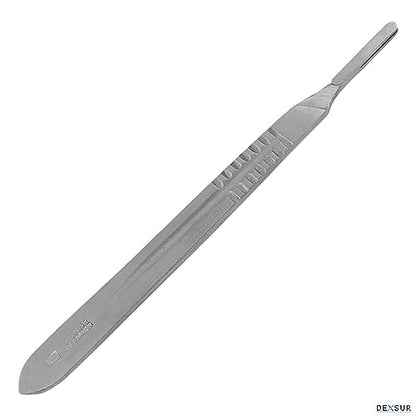 Dissection Kit for Biology Lab & Anatomy - Stainless Steel Scalpel Knife Set for Medical & Veterinary Students, KIT1025-10 Pcs - style: KIT1025 - 10 Pcs