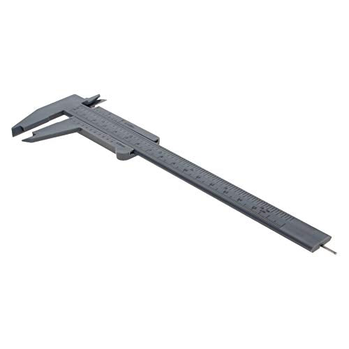Utoolmart Vernier Caliper 150mm / 5.9-inch Plastic Caliper Measuring Tool for Precision Measurements Outside Inside Depth (Gray - size: 150mm Gray