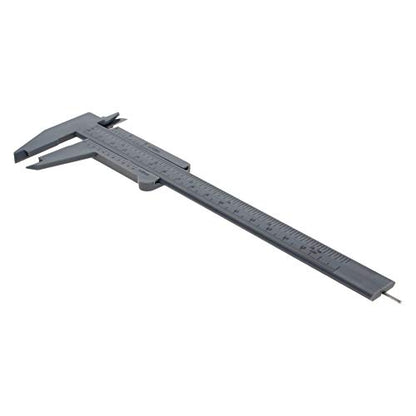 Utoolmart Vernier Caliper 150mm / 5.9-inch Plastic Caliper Measuring Tool for Precision Measurements Outside Inside Depth (Gray - size: 150mm Gray