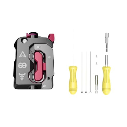 3D Printer Accessories Upgrade for Phaetus DXC Extruder for K1/K1C/K1 Max and A Must-Have Tool Handle: Direct Drive Helical Gear Smooth Feeding Extrusion Replacement