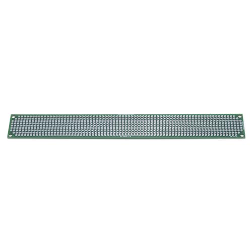 Double Sided LF HASL Perf Board, PCB Board, Electronic Circuit Board for DIY Prototype Circuit, FR4, Plated Through Hole Solder Prototype Board, ST-PERF-1-8 (1" x 8") - style: 1" x 8"